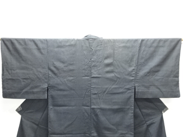  アンティーク　本塩沢100亀甲単衣男物着物